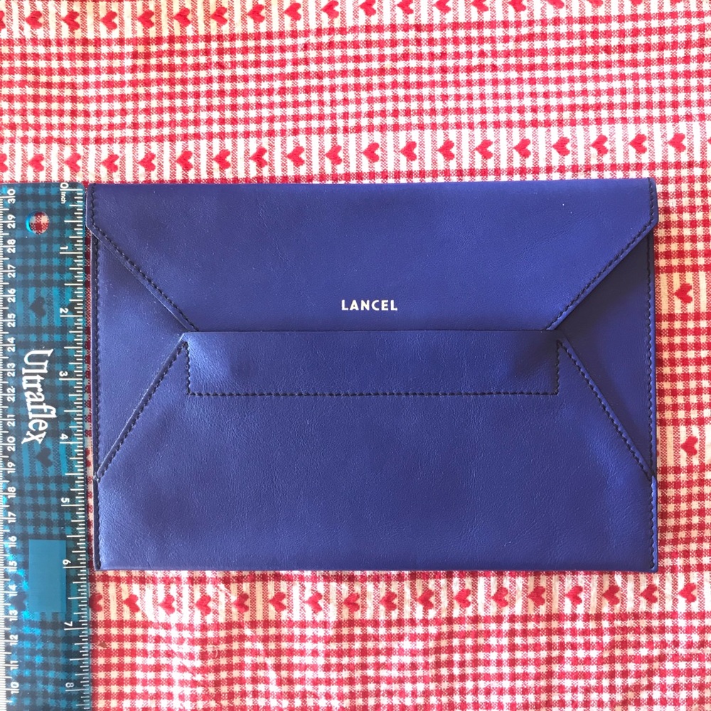 Lancel Paris Envelope Leather Pouch - Picture 6 of 6
